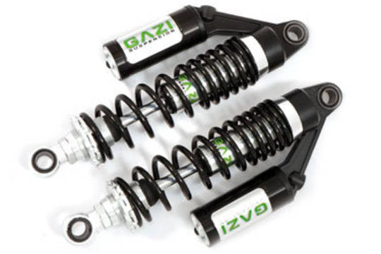 HL400335 Gazi Rear Shock set (335mm) Small to Large capacity twin shock motorcycles.
