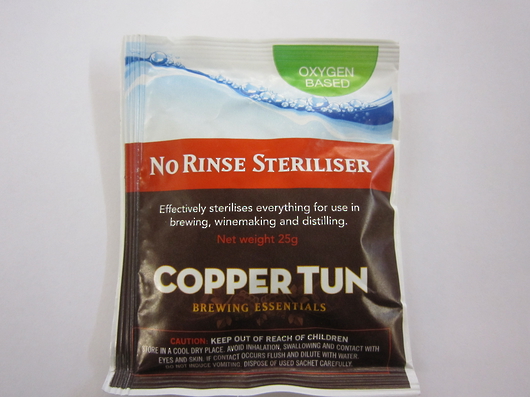 Copper Tun No Rinse Sterilizer 25g