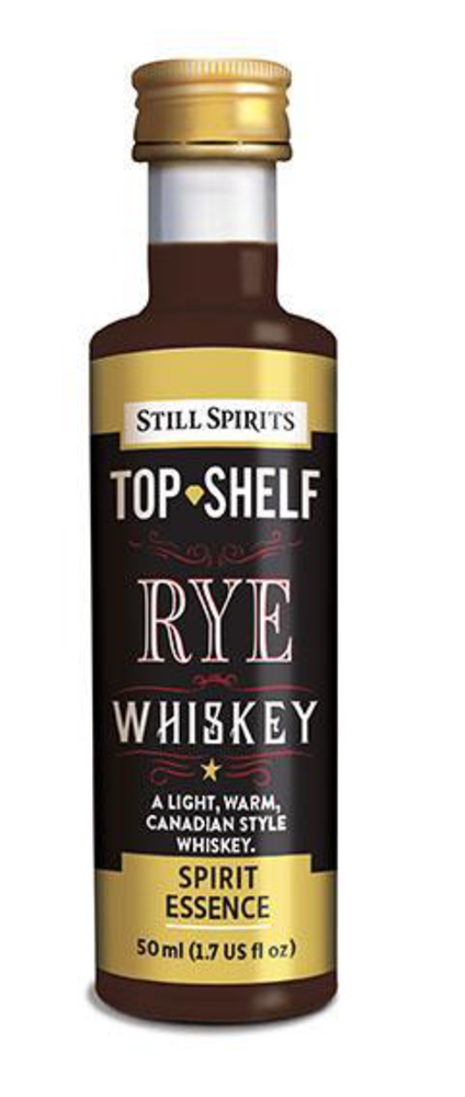 Top Shelf Rye Whiskey