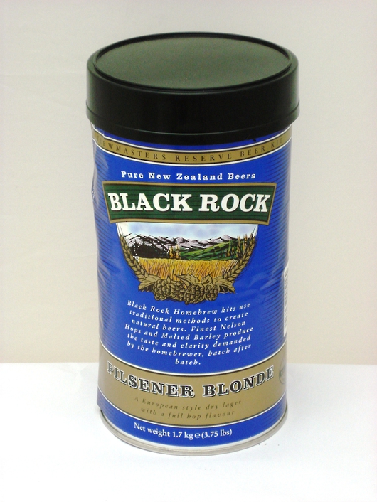 Black Rock Pilsener Blonde Beerkit 1.7kg