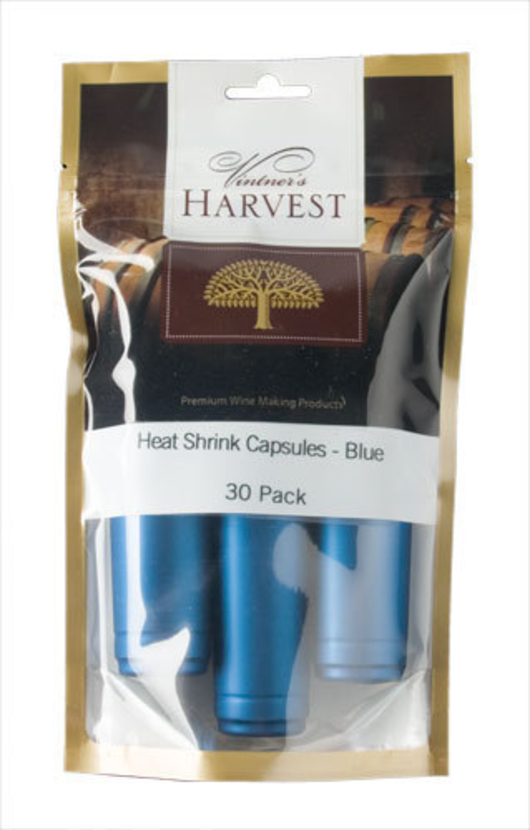 Vintner's Harvest Heat Shrink Capsules - Blue x30