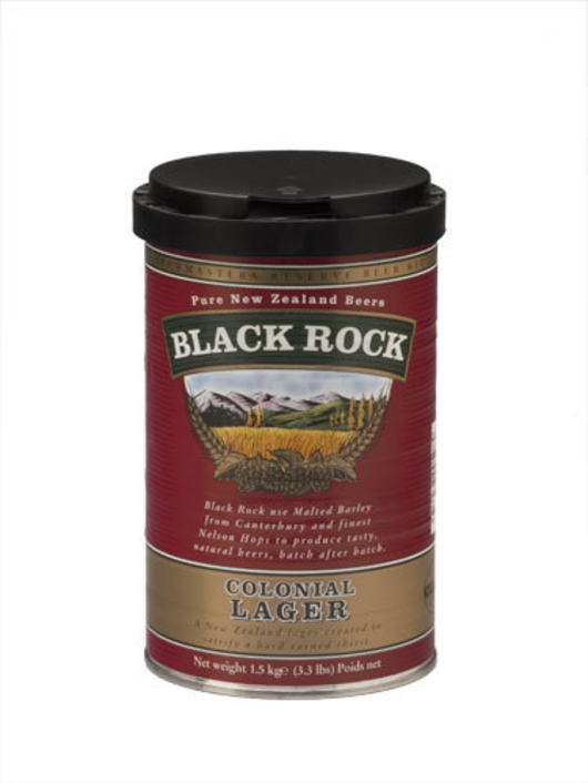 Black Rock Colonial Lager Beerkit 1.7kg image 0