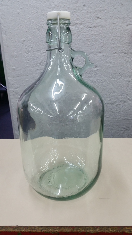 5L Glass Jar with Mecanicco swing lid image 0