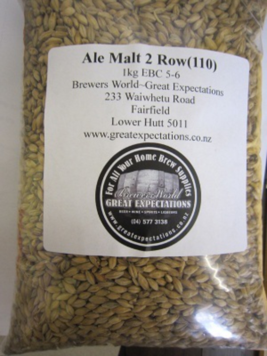 Ale Malt Grain 1kg (ebc 5-6) image 0