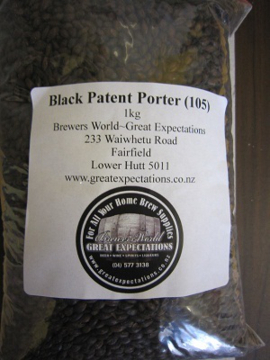 Malt Grain Black Patent / Porter 1kg image 0
