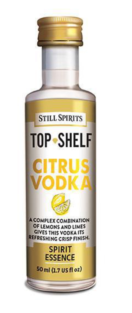 Top Shelf Citrus Vodka image 0