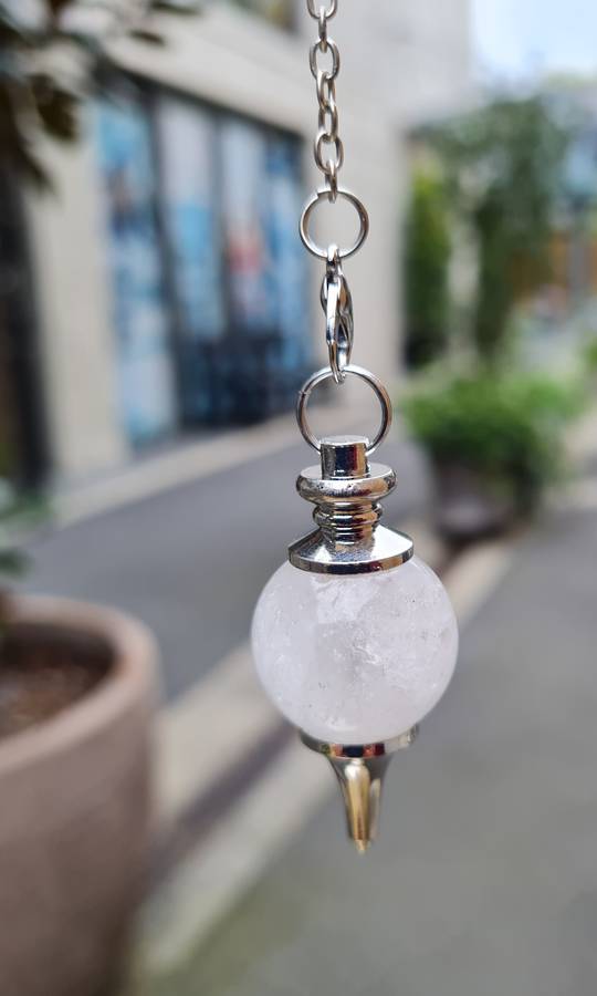 Pendulum (Clear Quartz Ball)