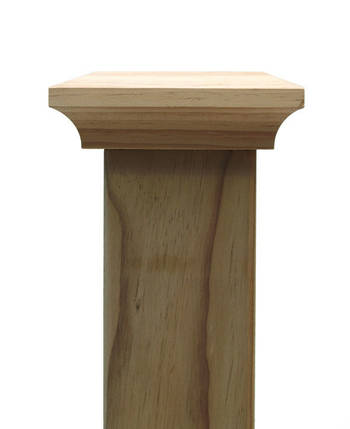 Classic PLAIN post top to suit 100x100mm posts