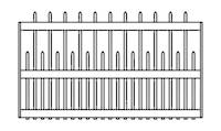 Portland/Richmond Fence Panels
