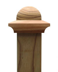 Classic DOME  post top to suit 100x75mm posts