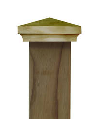 Classic PYRAMID post top to suit 100x100mm posts
