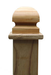 Classic POST HEAD  post top to suit 100x75mm posts