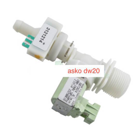 Asko Dishwasher DW20 series inlet valve twin, ***28282