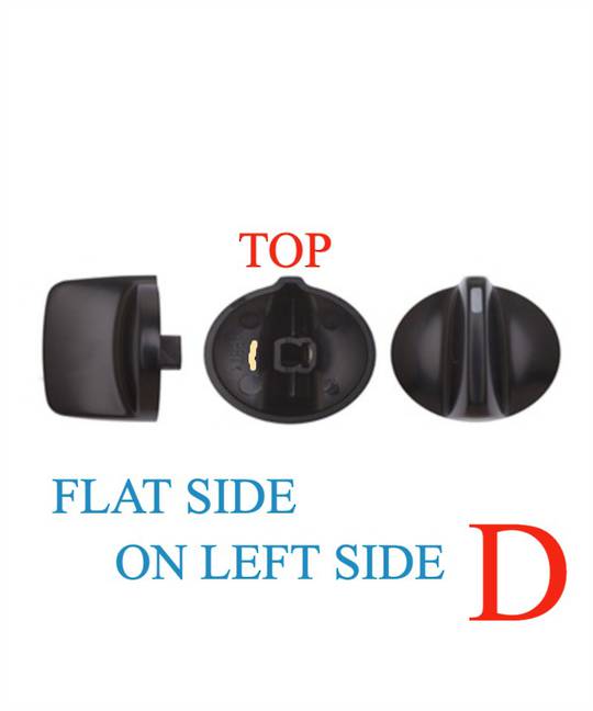 Fisher paykel oven or cooktop Knob black BI601E, BI601CTE, BI601A, BI601ED BI602E, BI602CTE, BI602A, BI602ED BI451A, *781  pack