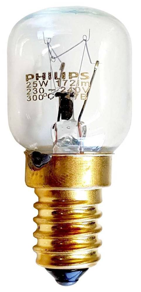 Oven light lamp bulb 25W E14 300C,