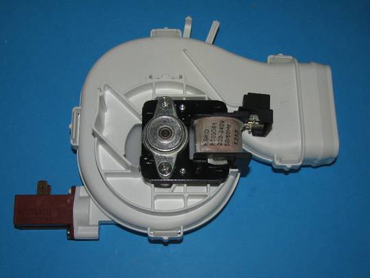 Asko Dishwasher Fan unit motor assy D5437, D5257 , D3127, d3122,***0433