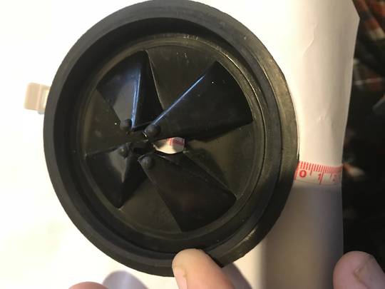 Robinhood waste disposer SPLASH GUARD BAFFLE SEII500Q, SEII500QA, SEII750QA, scrapeater, emperor, gourmet,  *A0011