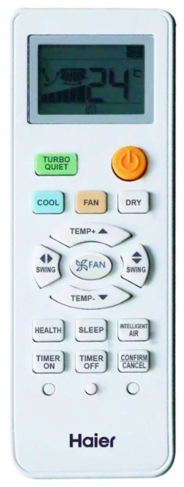 Haier Heat pump Air Con Remote Control,