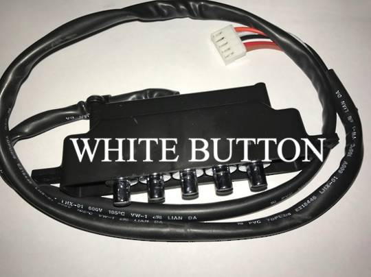 Robinhood  Fisher Paykel Rangehood Switch Assy White Button RWC3CL9WH,