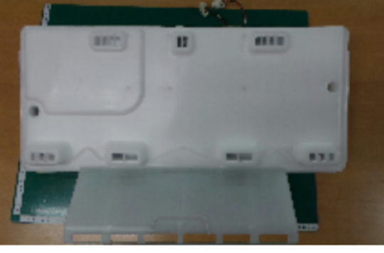 Samsung fridge evaporator fan and cover Freezer part RF267AABP, RF267AARS, RF267AAWP, srf752dss,