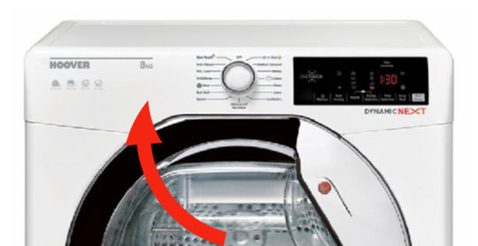 Hoover Washing Machine Control Panel DXH85TCEX-AUS