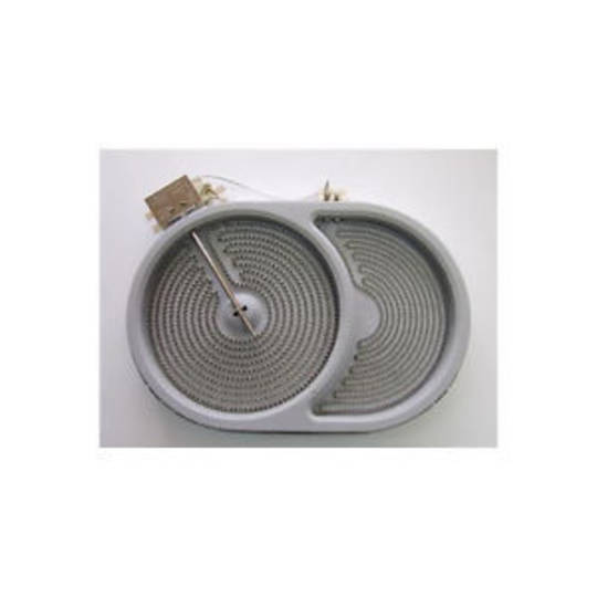 Baumatic and Classique SMEG BK16 Ceramic cooktop Element RADIANT PLATE OVAL 2400W,