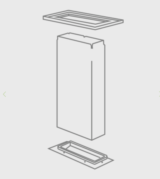 Robinhood and fisher paykel Rangehood Ducting Kit RHURCADUCTKIT For RCA2AI6WH RCA2AI6SS