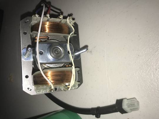 SMEG RANGEHOOD FAN MOTOR K24PUXSA90 MADE after 2006  plug at the end of wire