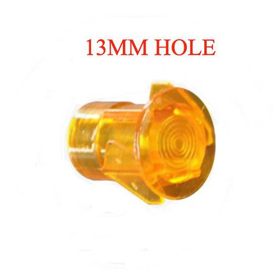 ILVE Oven light ORANGE NEON LENS COVER SMALL 13mm HOLE,