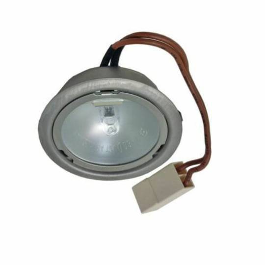 02212 SMEG RANGEHOOD LIGHT BULB 12V 20W HALOGEN WITH PLUG TWIN CABLE