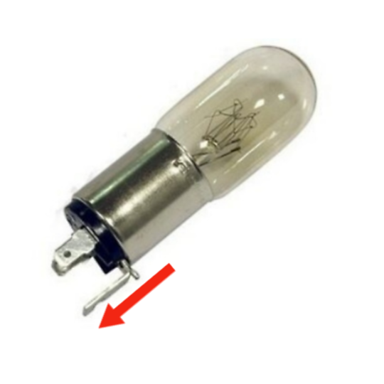 Sharp Microwave Light Bulb Lamp metal base , Lamp and light cover