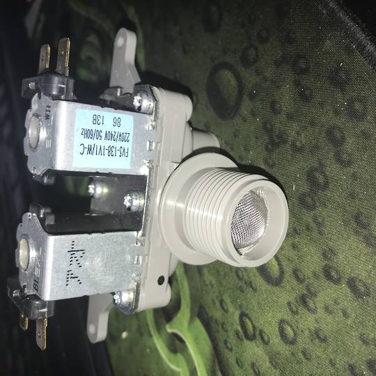 09021 Panasonic Washing Machine inlet valve cold NAF95H3, NAF85H3