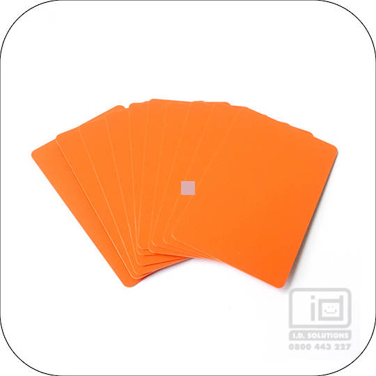 Blank cards Orange