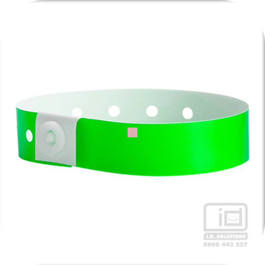 Soft comfort wristbands Neon Lime