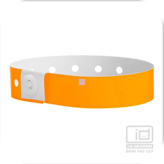 Soft comfort wristbands Orange