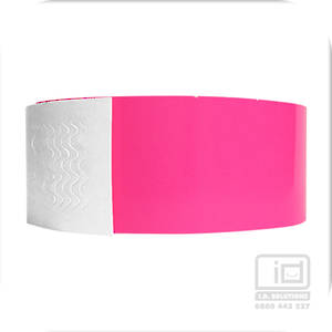 Genesis neon pink wristbands