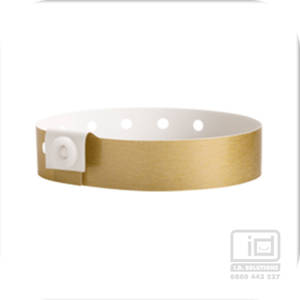 Soft Comfort Wristbands Gold