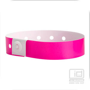 Soft comfort wristbands Neon  Pink