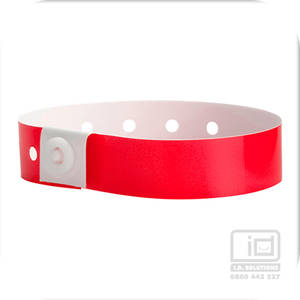 Soft comfort wristbands Red