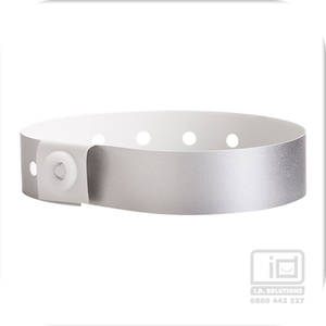 Soft comfort wristbands Silver