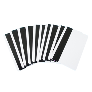 Blank Cards with Magnetic Stripe White