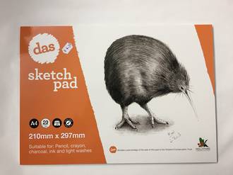 Sketch pad A4 - Kiwi