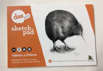 Sketch pad A5 - Kiwi