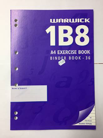 Exercise Books 1B8