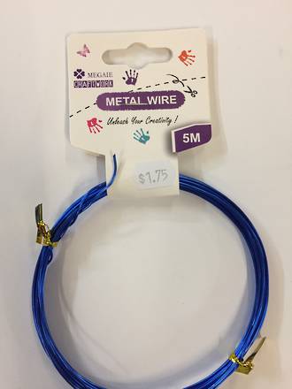 Craft wire - blue 5m - Megaie
