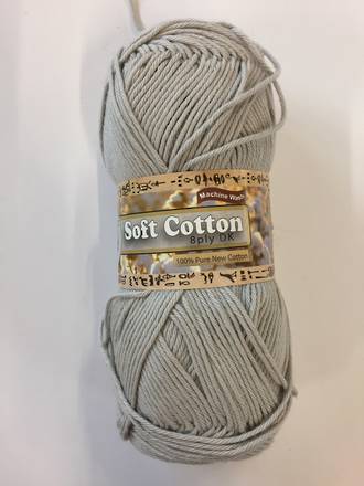 Soft cotton - light grey 39