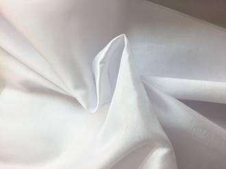Taffeta fabric - White