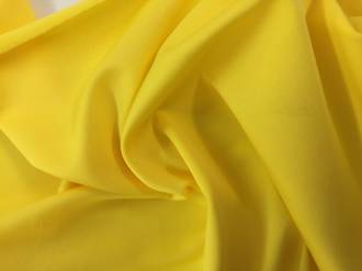 Stretch fabric - PolyLycra - yellow