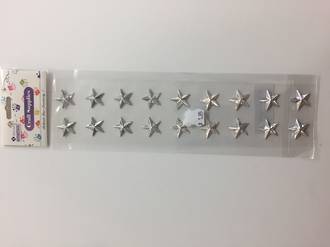 Silver Star stickers - AC757 - Megaie