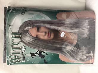 Long Witch wig - Silver XH6908
